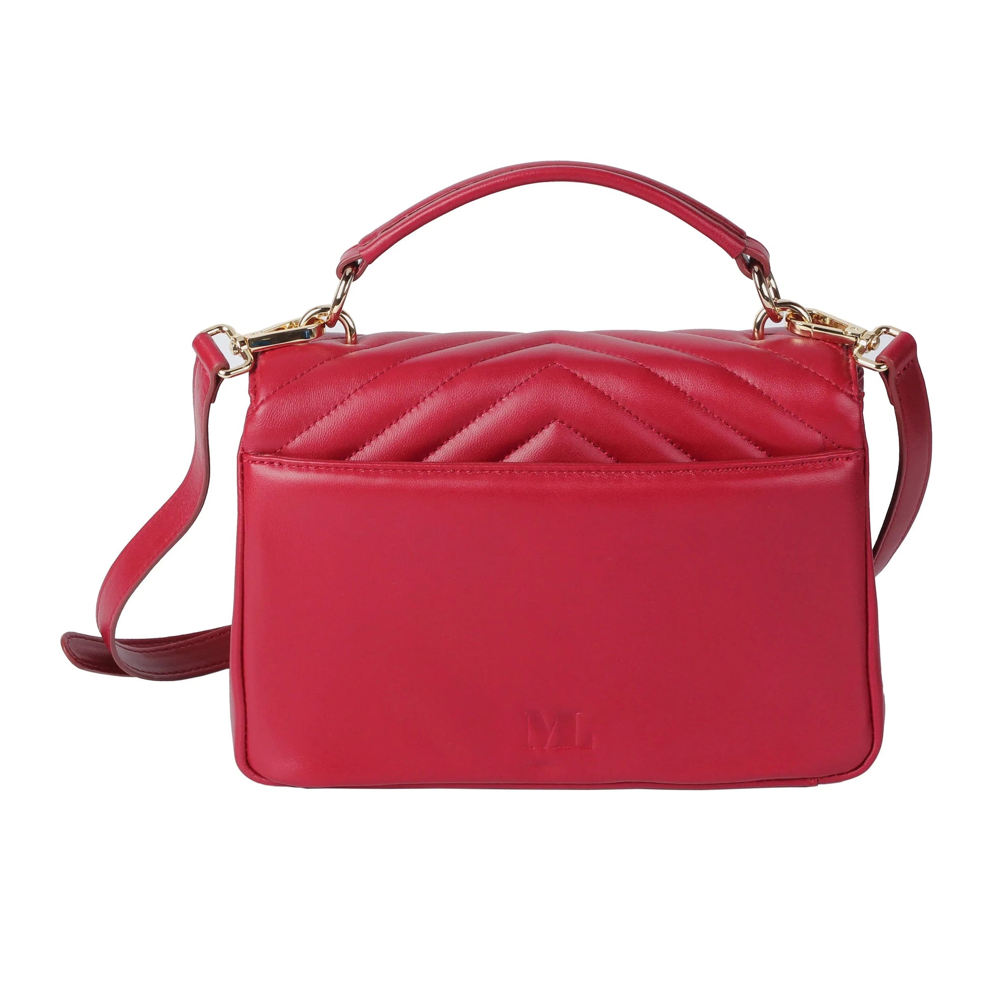 Soft Lambskin Flap Crossbody Bag – Quilted Leather Shoulder Purse MiamiLeathers.com