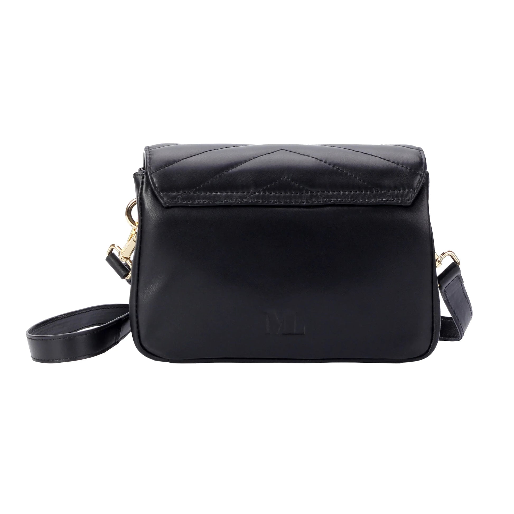 Soft Lambskin Mini Flap Crossbody Bag – Quilted Leather Shoulder Purse MiamiLeathers.com