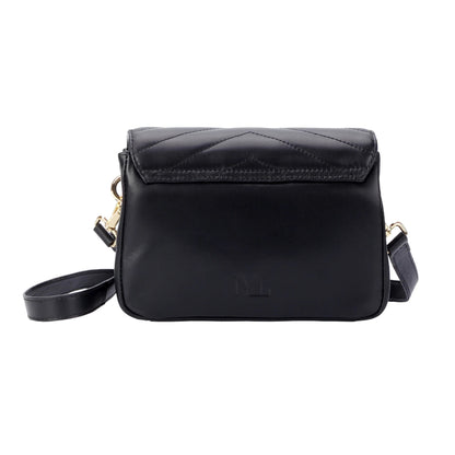 Soft Lambskin Mini Flap Crossbody Bag – Quilted Leather Shoulder Purse MiamiLeathers.com