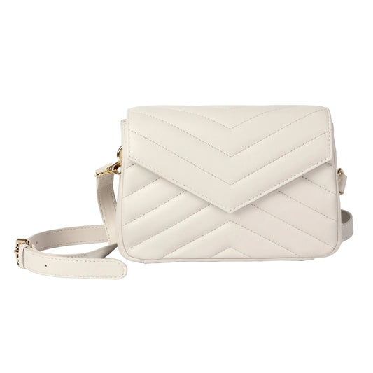 Soft Lambskin Mini Flap Crossbody Bag – Quilted Leather Shoulder Purse MiamiLeathers.com