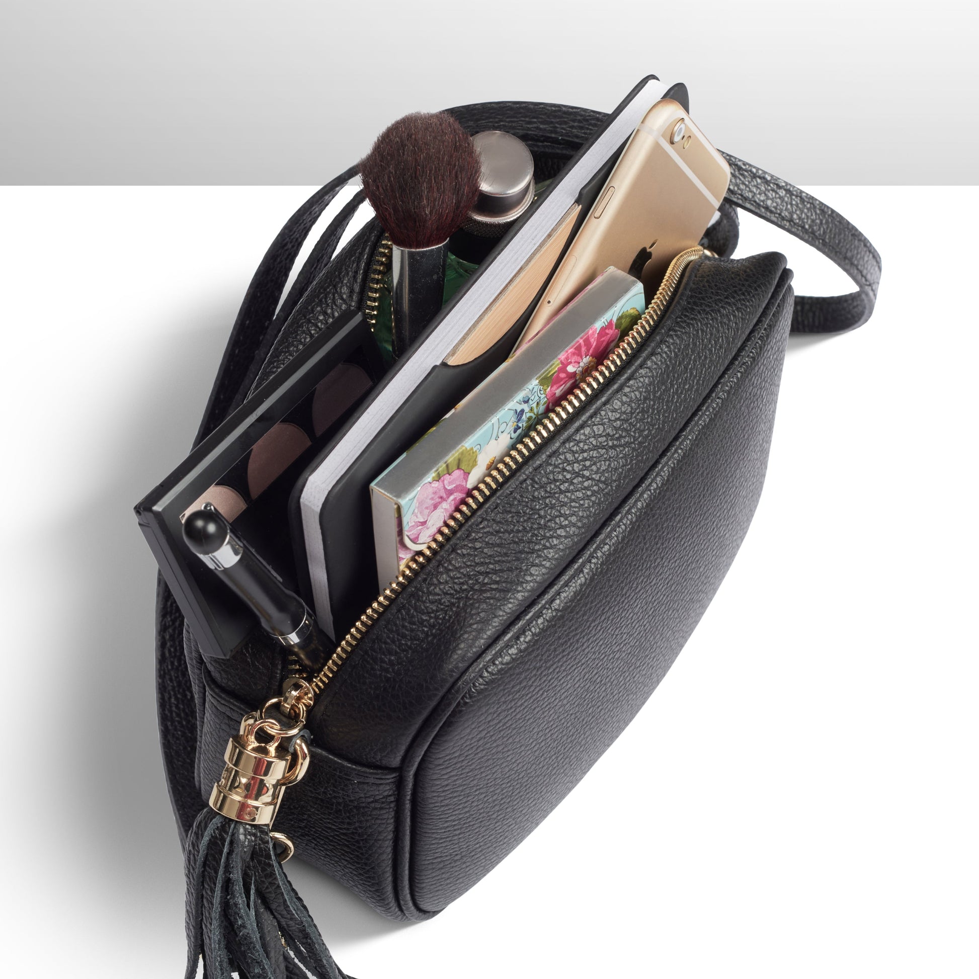 Italian Genuine Calf Leather Crossbody Bag 231302 TAKEASY
