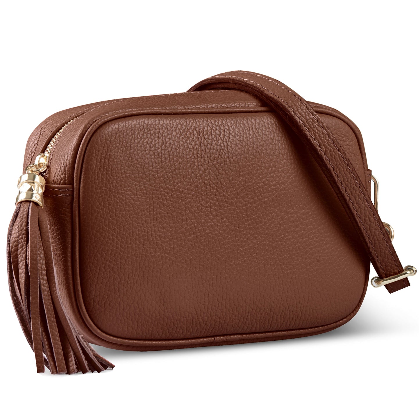 Italian Genuine Calf Leather Crossbody Bag 231302 TAKEASY