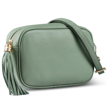 Italian Genuine Calf Leather Crossbody Bag 231302 TAKEASY