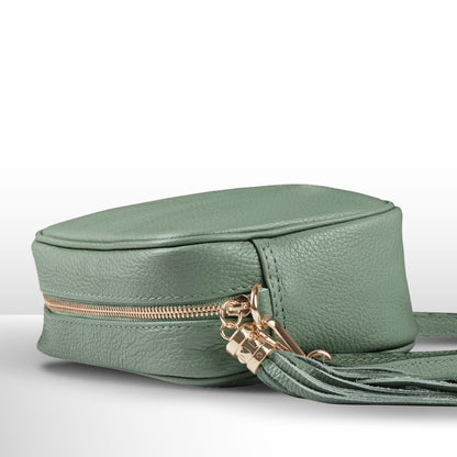 Italian Genuine Calf Leather Crossbody Bag 231302 TAKEASY