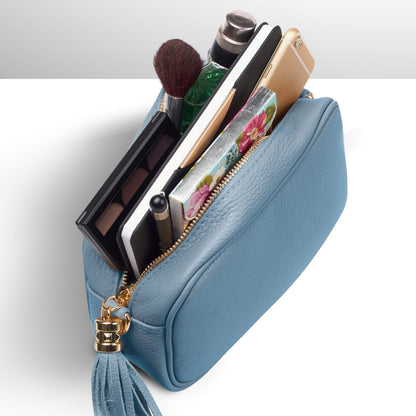 Italian Genuine Calf Leather Crossbody Bag 231302 TAKEASY