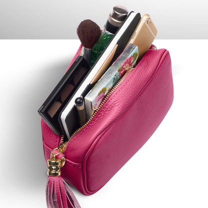 Italian Genuine Calf Leather Crossbody Bag 231302 TAKEASY