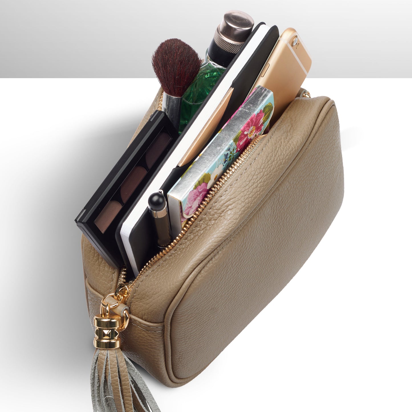 Italian Genuine Calf Leather Crossbody Bag 231302 TAKEASY
