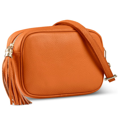 Italian Genuine Calf Leather Crossbody Bag 231302 TAKEASY