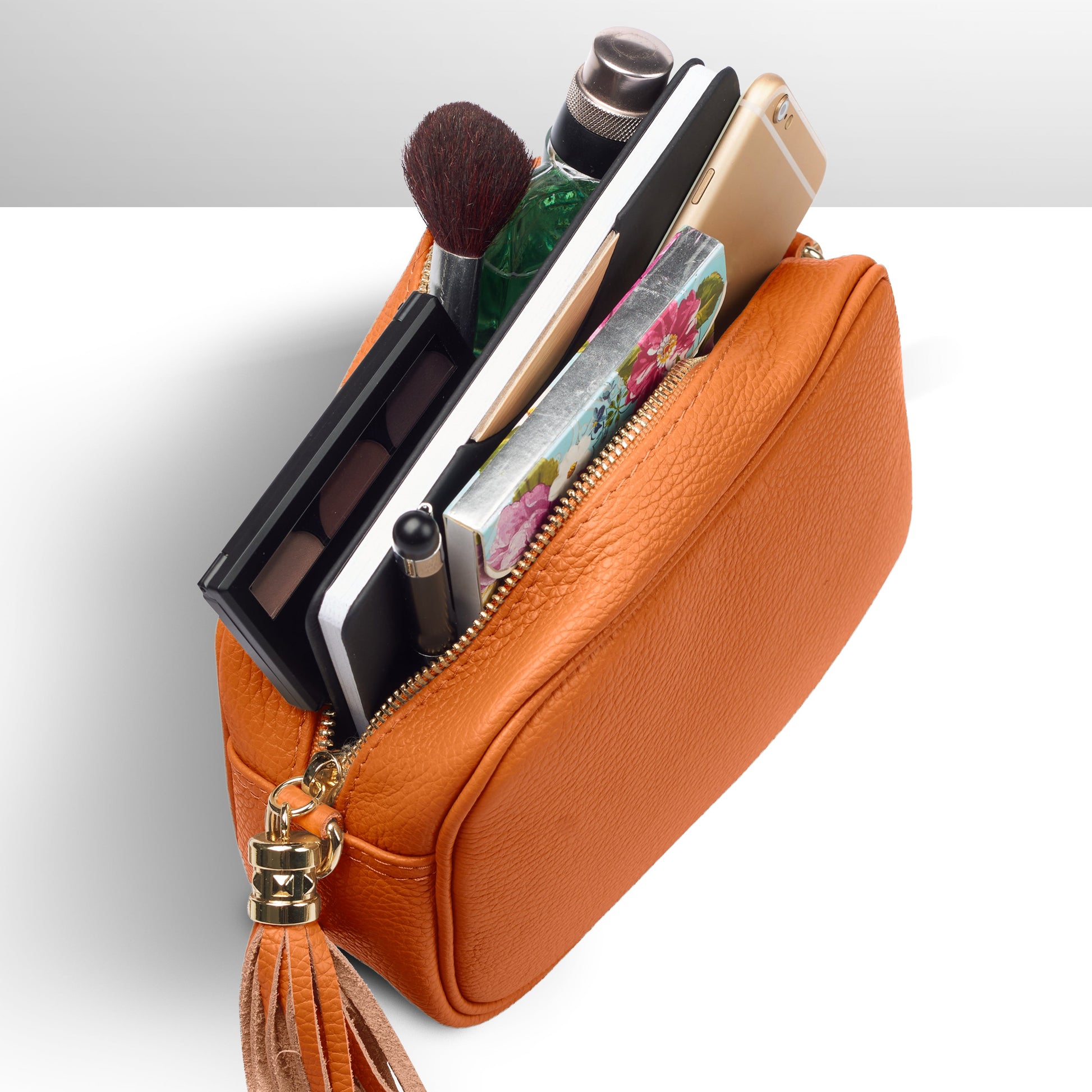 Italian Genuine Calf Leather Crossbody Bag 231302 TAKEASY