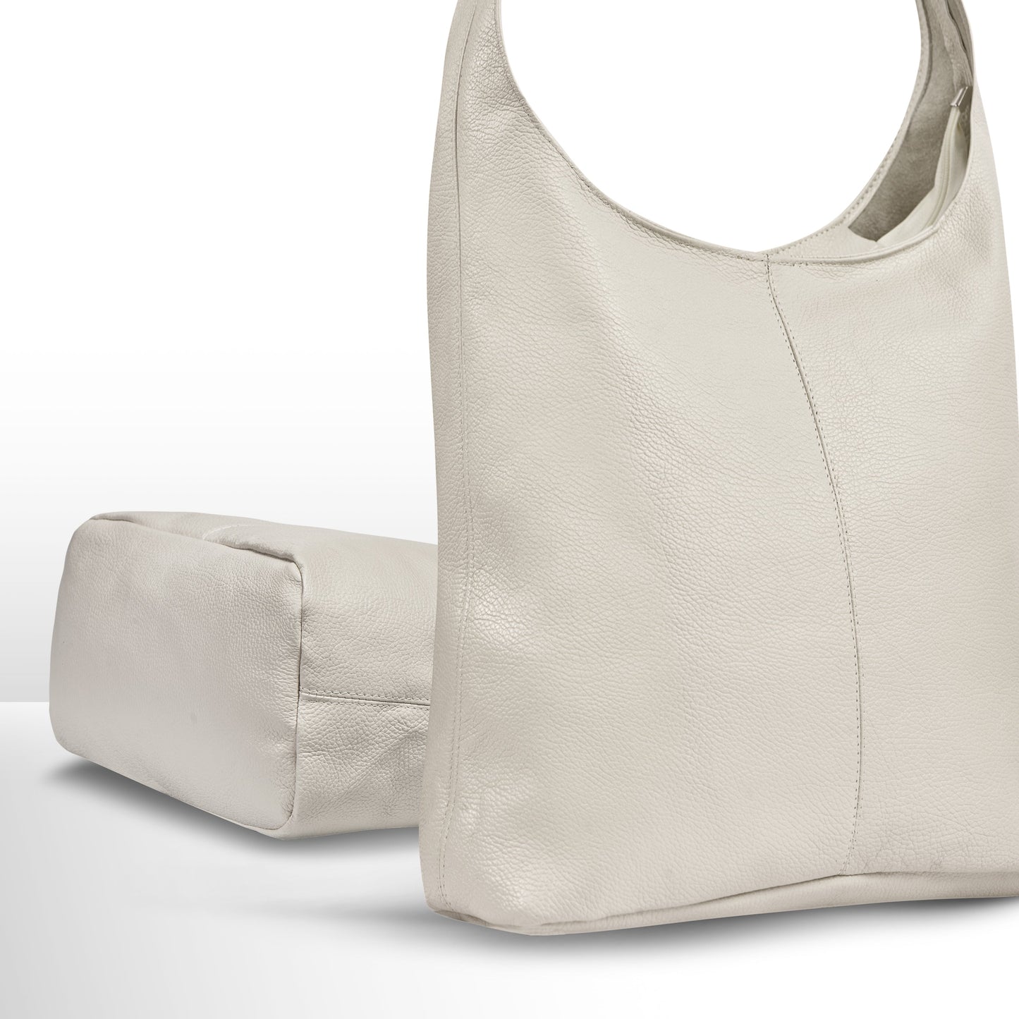Italian Genuine Calf Leather Hobo Bag 011943 TAKEASY