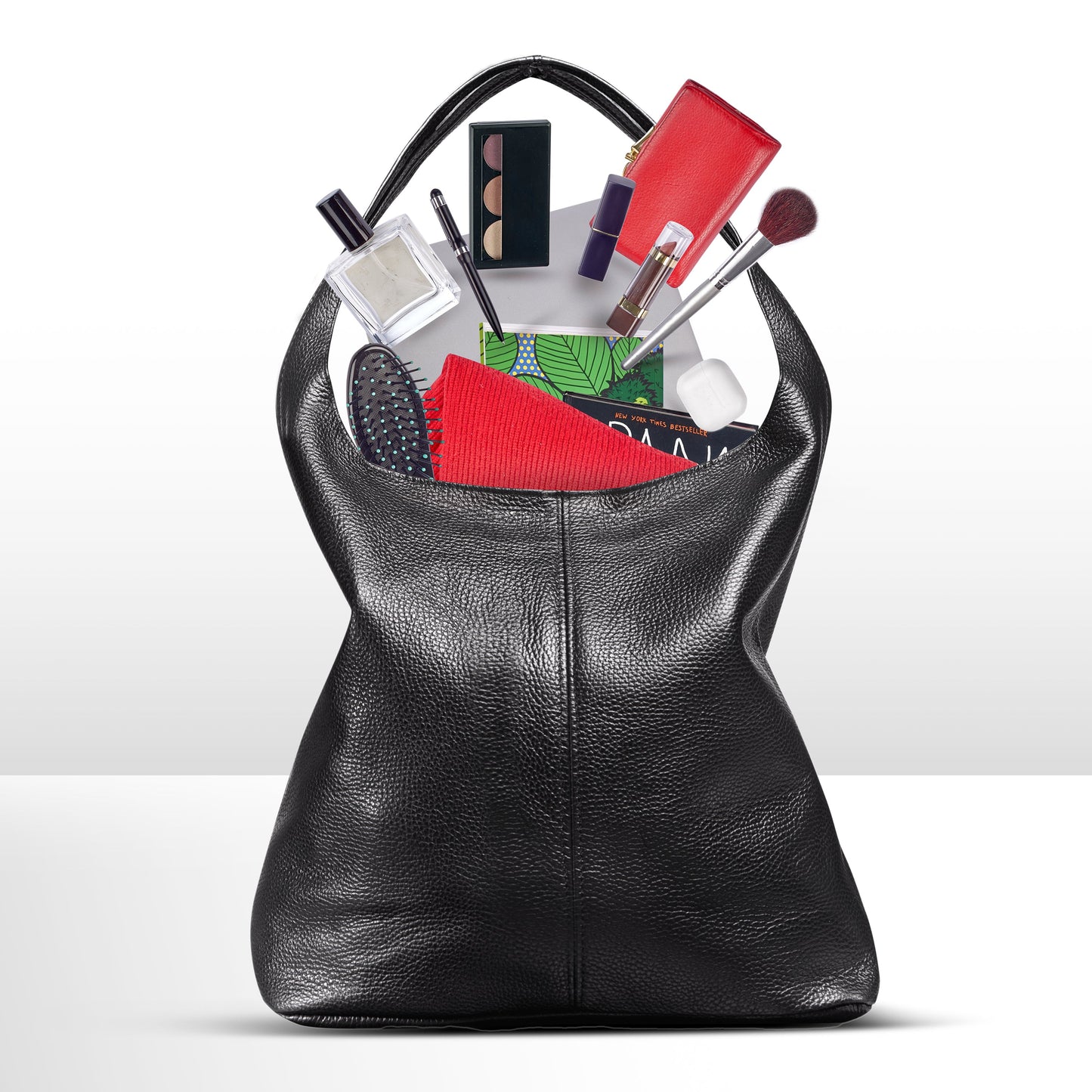 Italian Genuine Calf Leather Hobo Bag 011943 TAKEASY