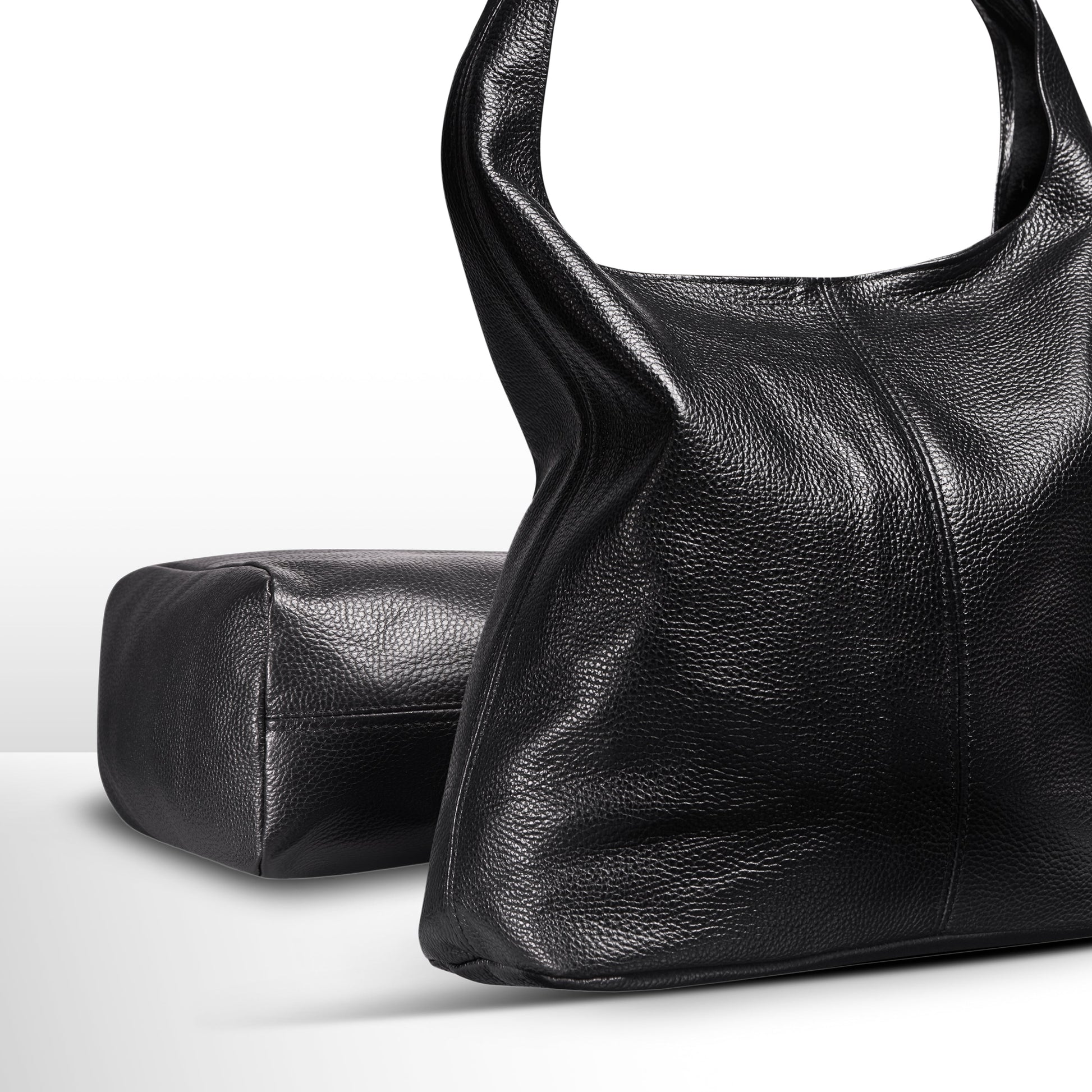 Italian Genuine Calf Leather Hobo Bag 011943 TAKEASY