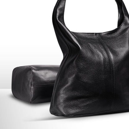 Italian Genuine Calf Leather Hobo Bag 011943 TAKEASY