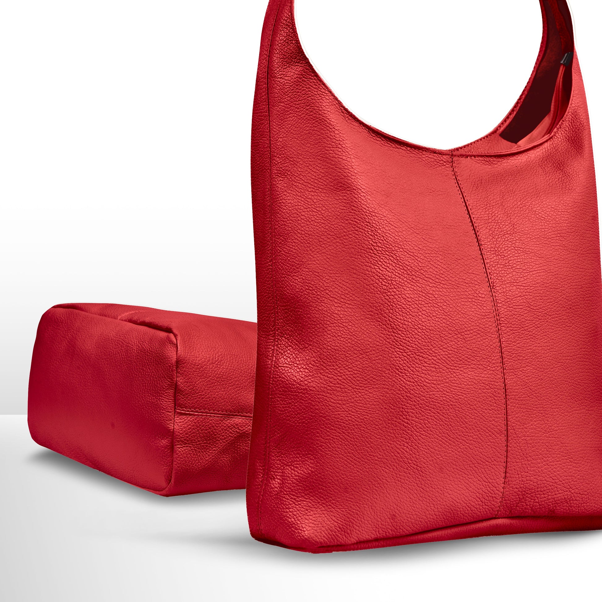 Italian Genuine Calf Leather Hobo Bag 011943 TAKEASY