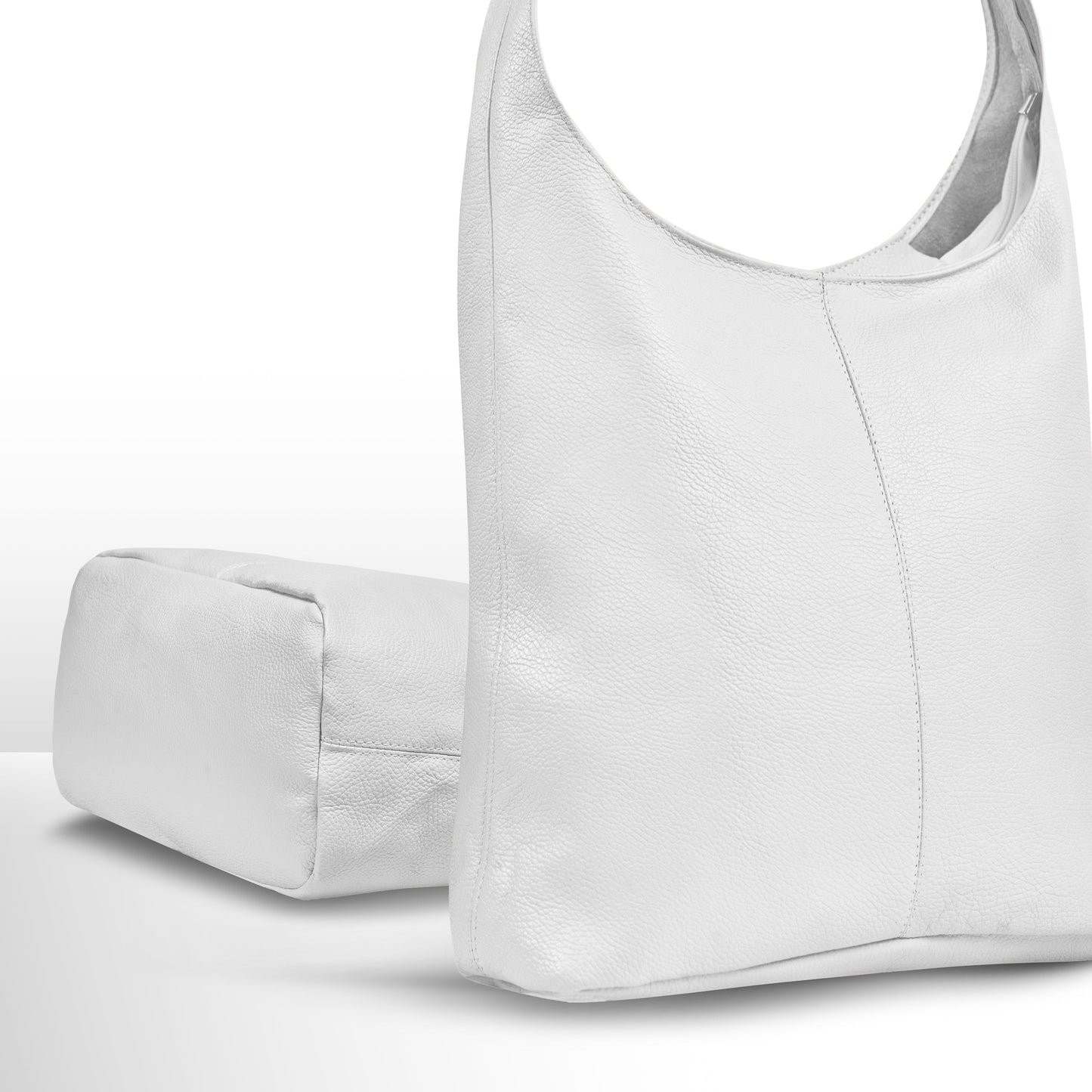Italian Genuine Calf Leather Hobo Bag 011943 TAKEASY