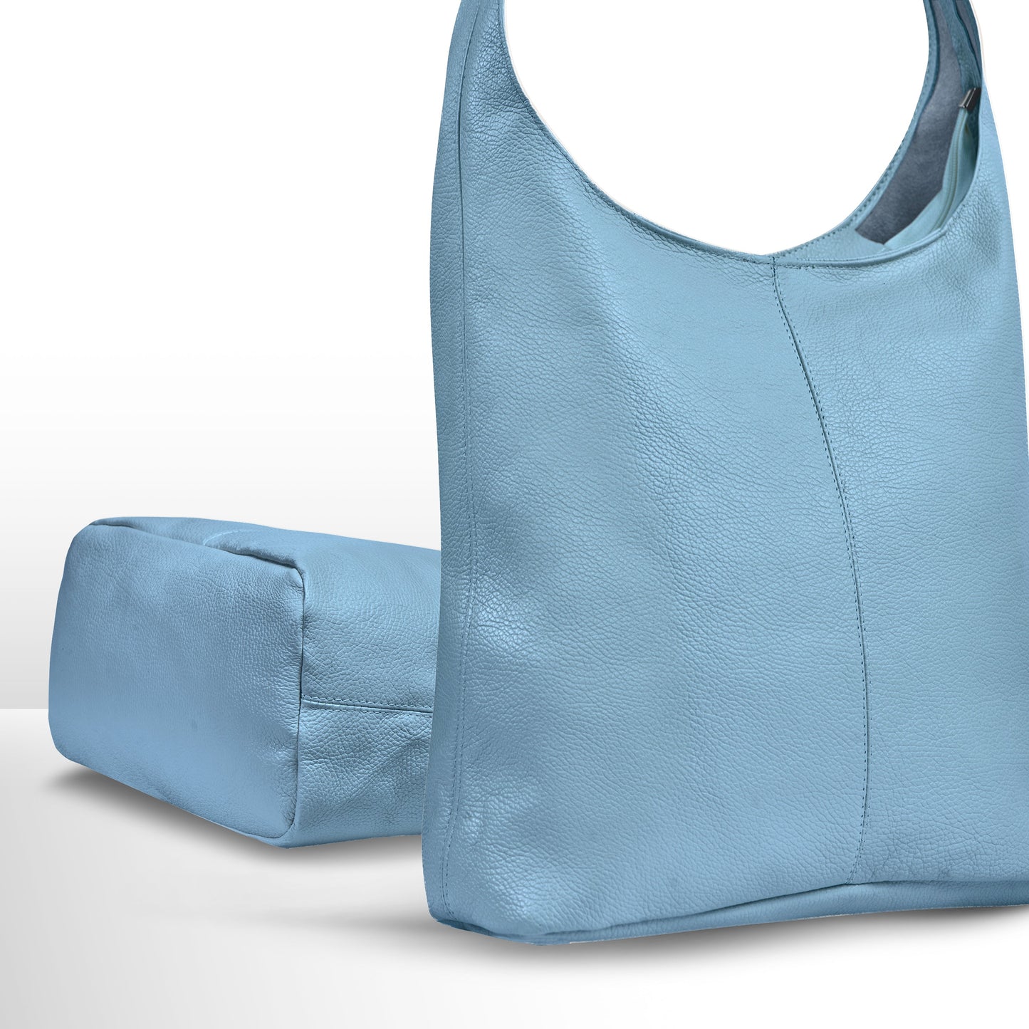 Italian Genuine Calf Leather Hobo Bag 011943 TAKEASY