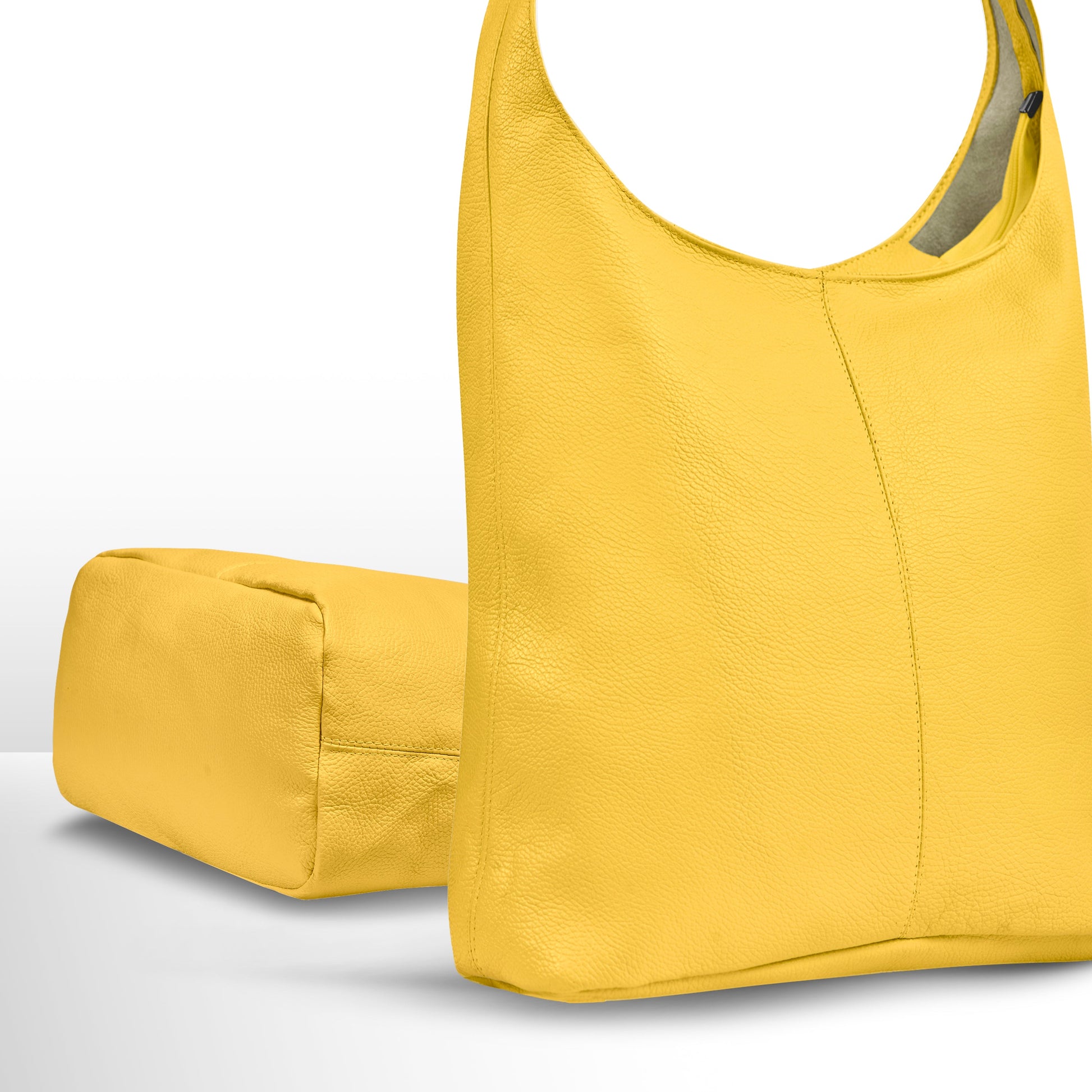 Italian Genuine Calf Leather Hobo Bag 011943 TAKEASY