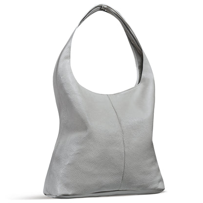 Italian Genuine Calf Leather Hobo Bag 011943 TAKEASY