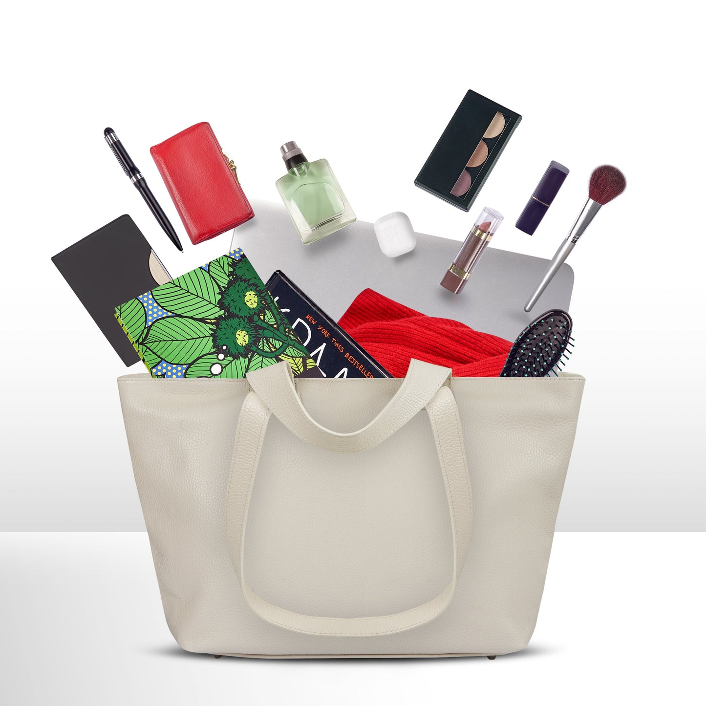 Italian Genuine Calf Leather Tote Bag 122500 TAKEASY