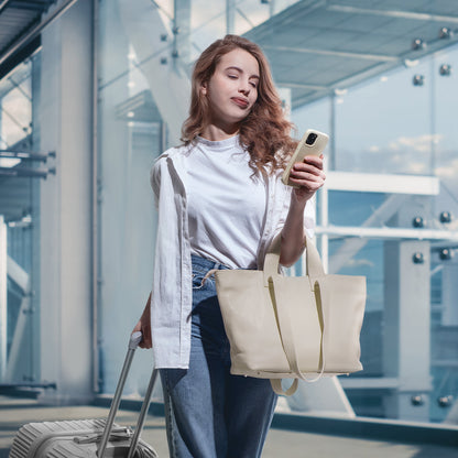 Italian Genuine Calf Leather Tote Bag 122500 TAKEASY