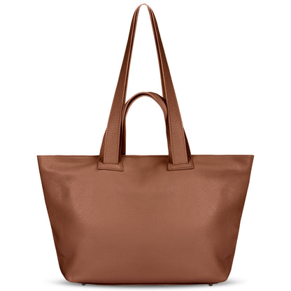 Italian Genuine Calf Leather Tote Bag 122500 TAKEASY