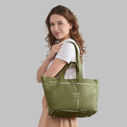 Italian Genuine Calf Leather Tote Bag 122500 TAKEASY