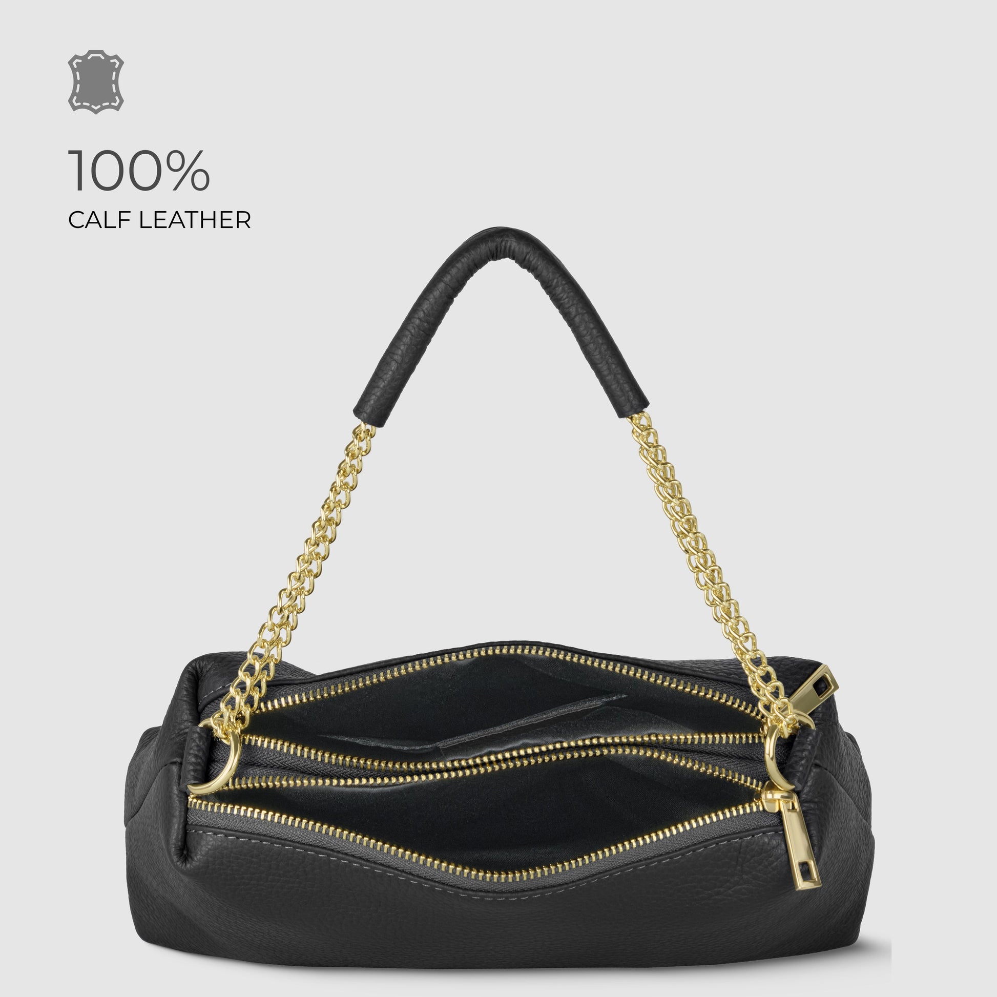 Italian Genuine Calf Leather Crossbody Bag 171522 TAKEASY
