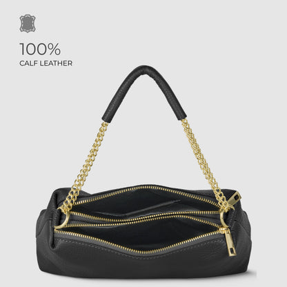 Italian Genuine Calf Leather Crossbody Bag 171522 TAKEASY