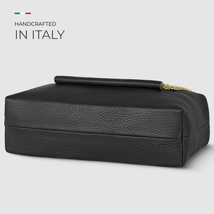Italian Genuine Calf Leather Crossbody Bag 171522 TAKEASY