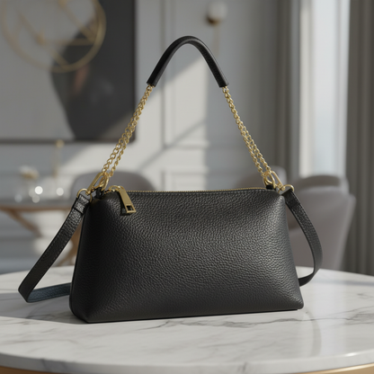 Italian Genuine Calf Leather Crossbody Bag 171522 TAKEASY