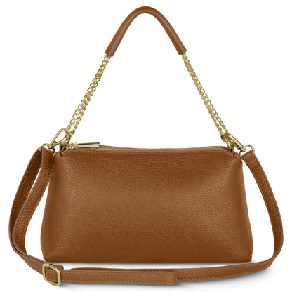 Italian Genuine Calf Leather Crossbody Bag 171522 TAKEASY