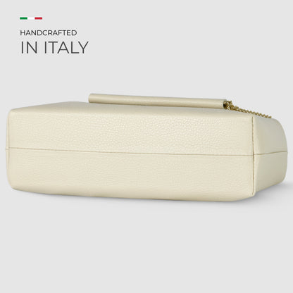 Italian Genuine Calf Leather Crossbody Bag 171522 TAKEASY