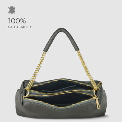 Italian Genuine Calf Leather Crossbody Bag 171522 TAKEASY