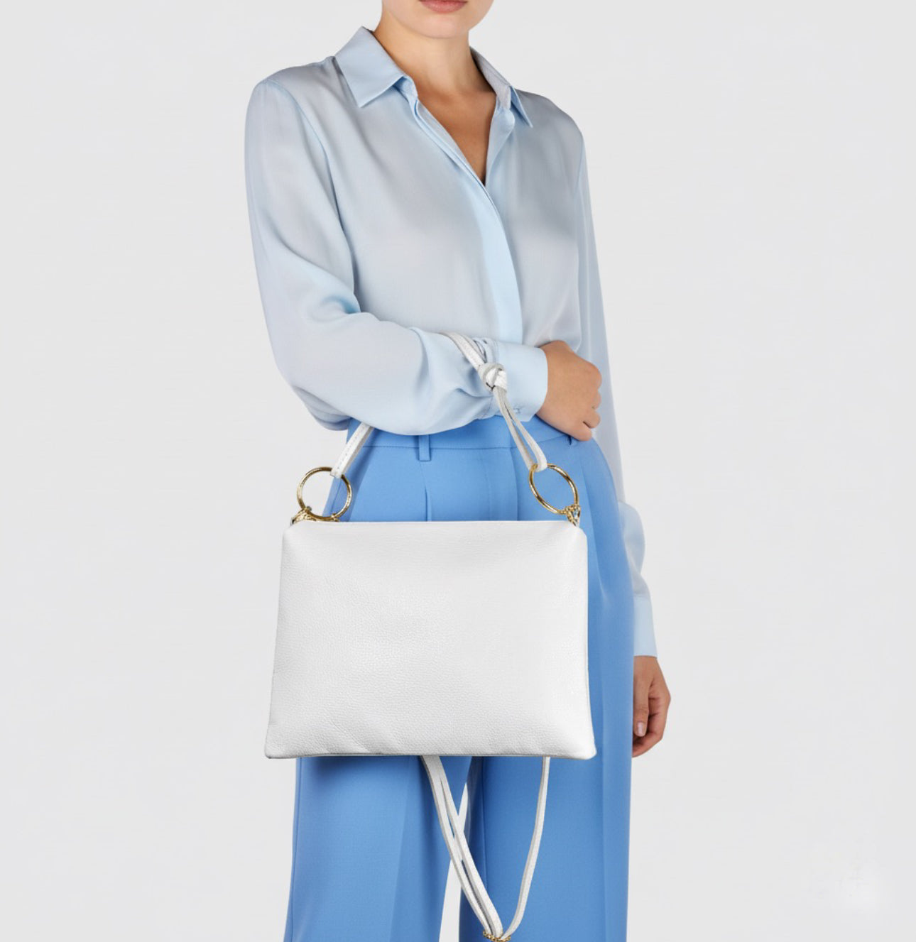 Italian Genuine Calf Leather Shoulder Bag 171551 TAKEASY