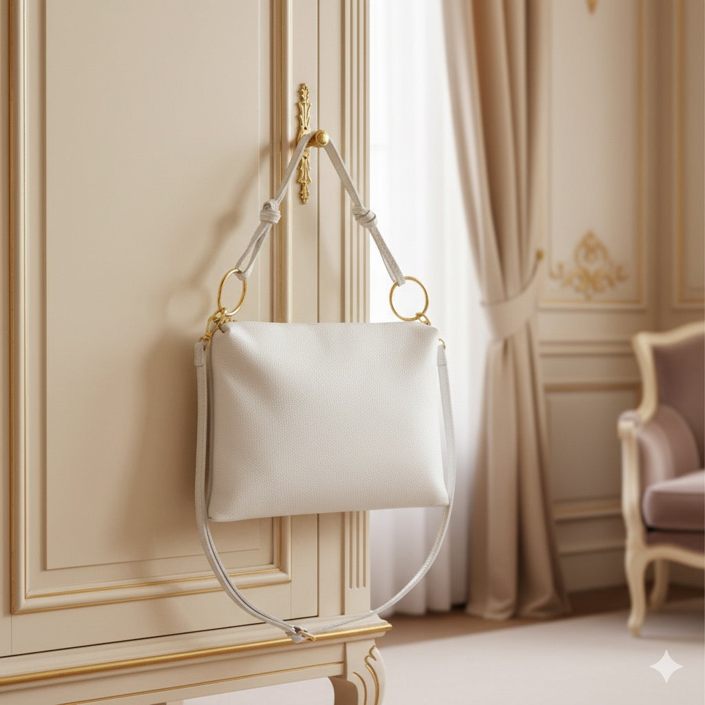 Italian Genuine Calf Leather Shoulder Bag 171551 TAKEASY