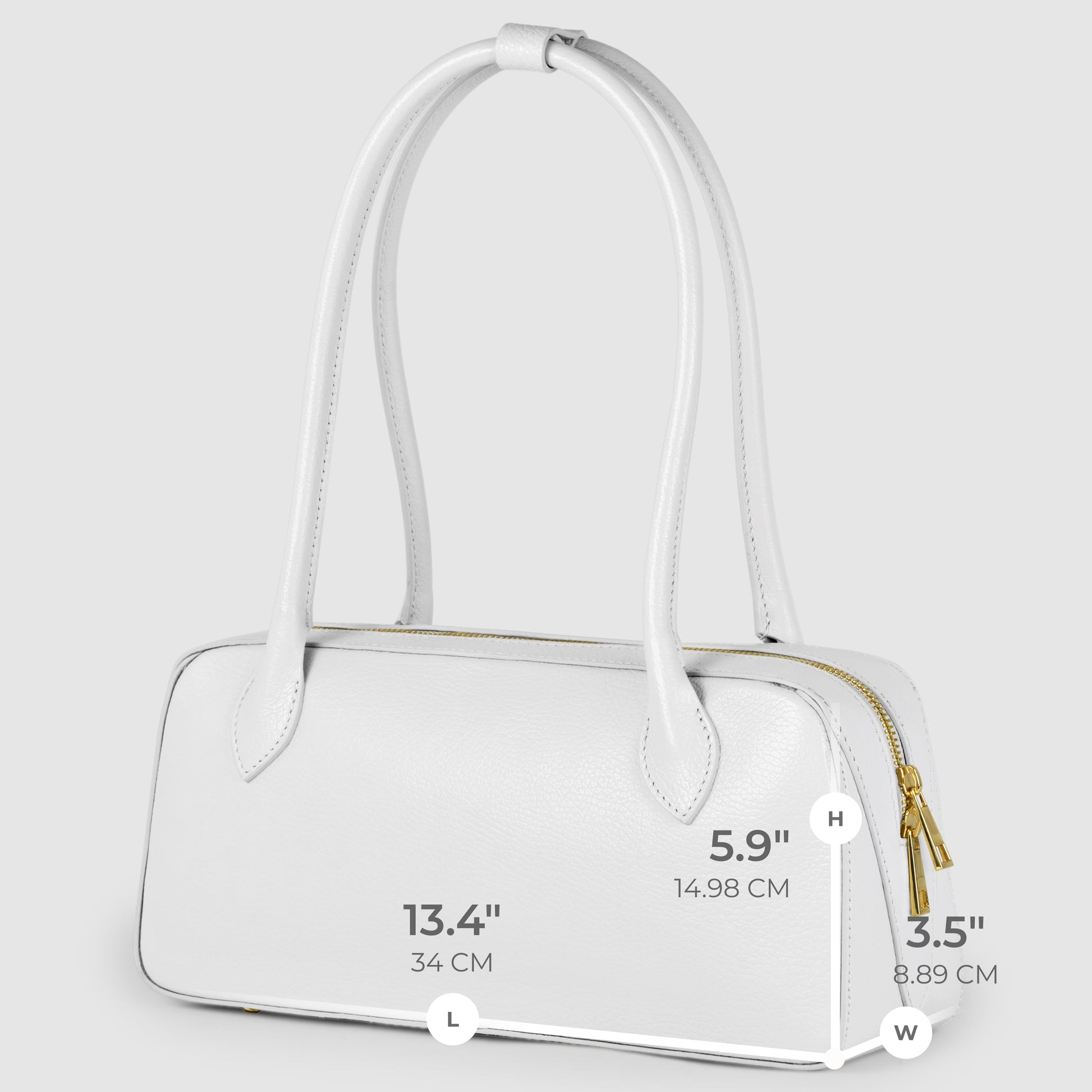 Italian Genuine Calf Leather Shoulder Bag 272511 TAKEASY