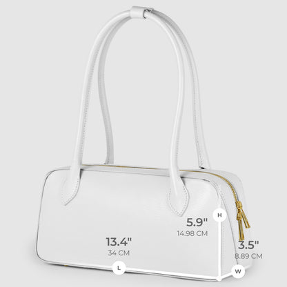 Italian Genuine Calf Leather Shoulder Bag 272511 TAKEASY