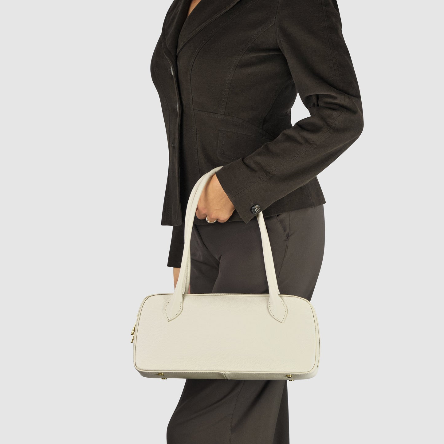 Italian Genuine Calf Leather Shoulder Bag 272511 TAKEASY