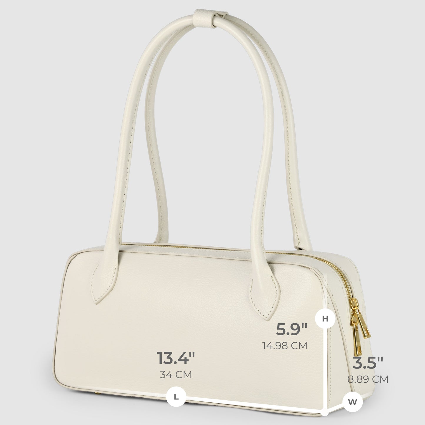 Italian Genuine Calf Leather Shoulder Bag 272511 TAKEASY