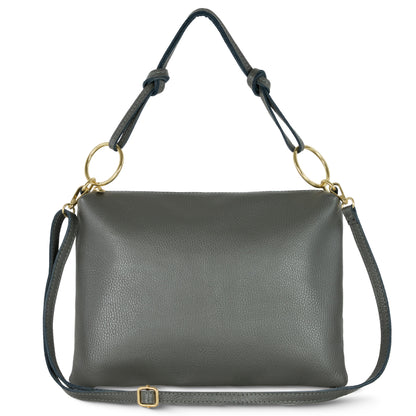 Italian Genuine Calf Leather Shoulder Bag 171551 TAKEASY