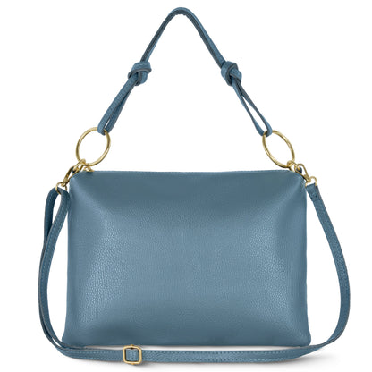 Italian Genuine Calf Leather Shoulder Bag 171551 TAKEASY