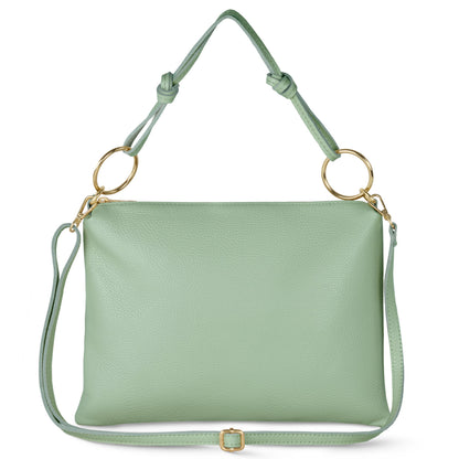 Italian Genuine Calf Leather Shoulder Bag 171551 TAKEASY