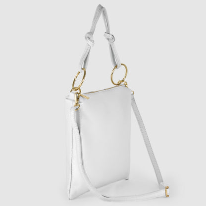 Italian Genuine Calf Leather Shoulder Bag 171551 TAKEASY