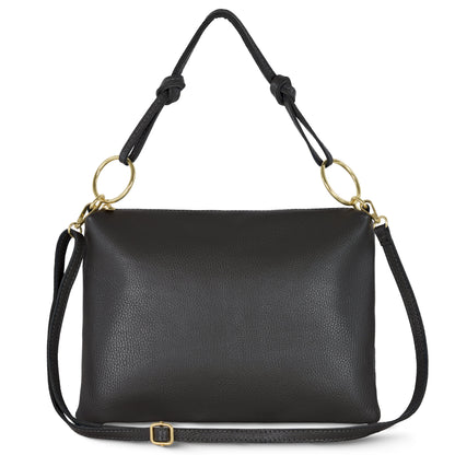 Italian Genuine Calf Leather Shoulder Bag 171551 TAKEASY