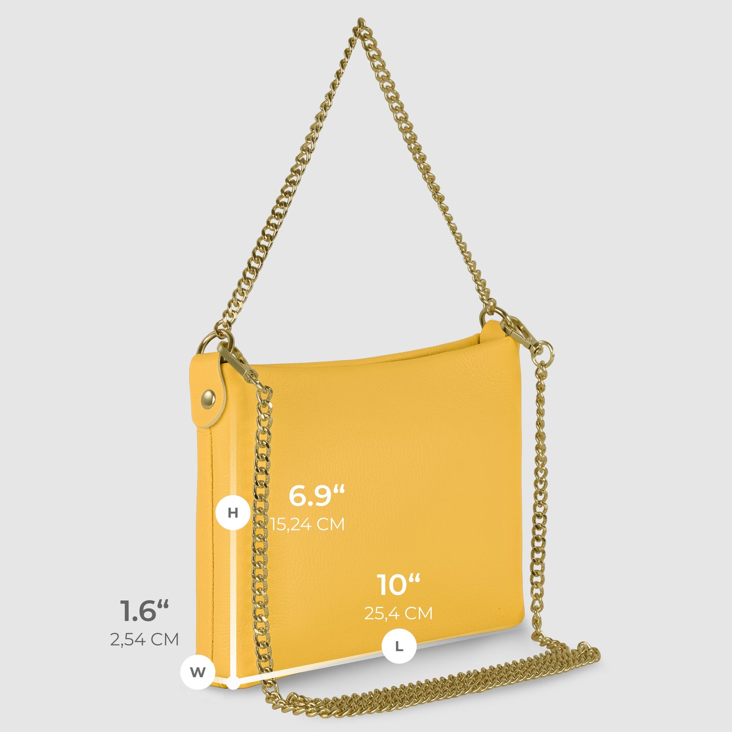 Italian Genuine Calf Leather Crossbody Bag 101315 TAKEASY