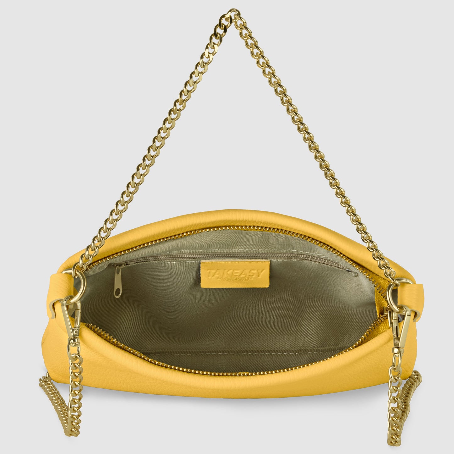 Italian Genuine Calf Leather Crossbody Bag 101315 TAKEASY