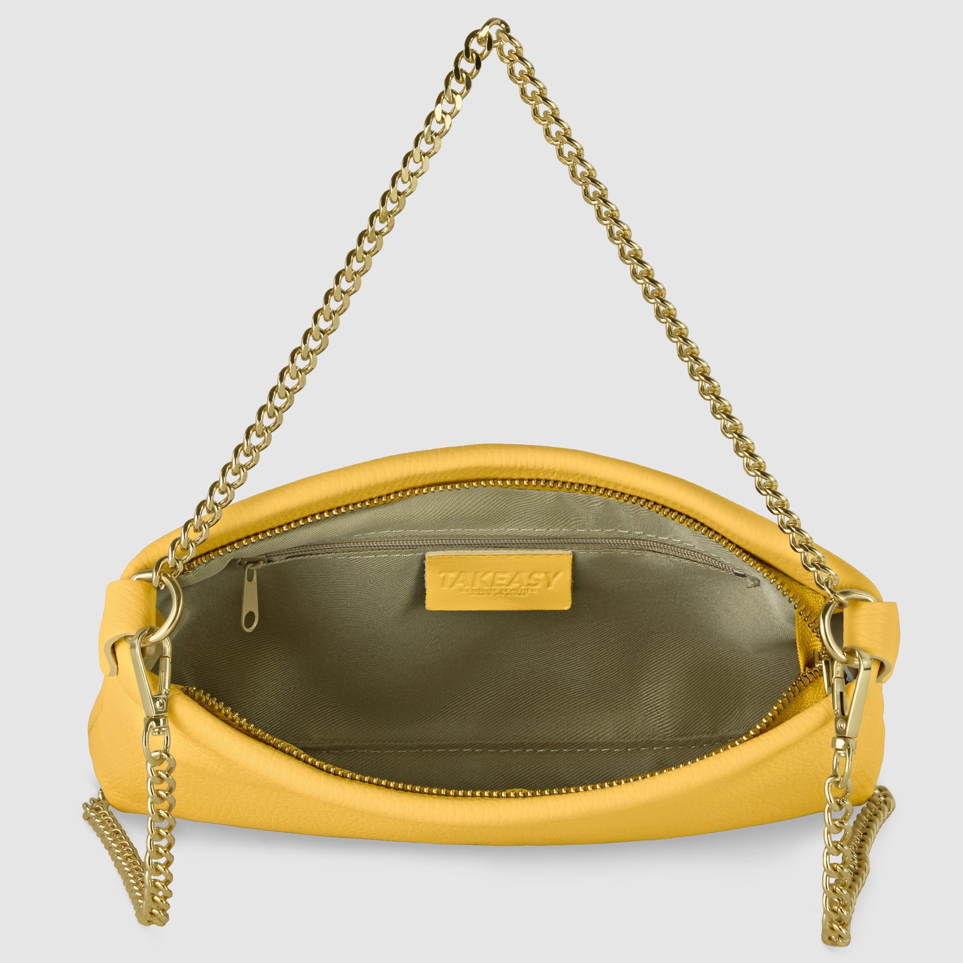 Italian Genuine Calf Leather Crossbody Bag 101315 TAKEASY