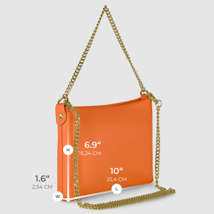 Italian Genuine Calf Leather Crossbody Bag 101315 TAKEASY