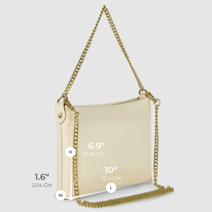 Italian Genuine Calf Leather Crossbody Bag 101315 TAKEASY