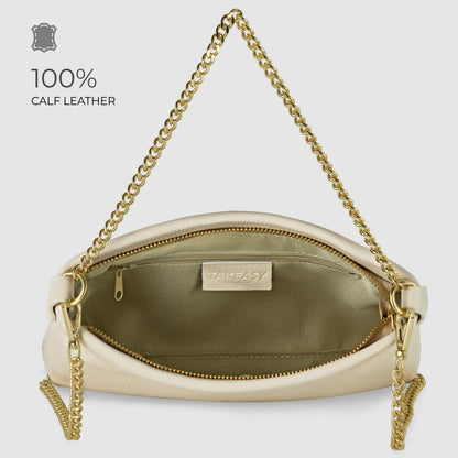 Italian Genuine Calf Leather Crossbody Bag 101315 TAKEASY